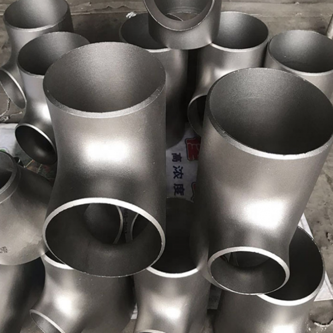 METAL Hersteller Nickel 90/10 Rohrverbindungen UNS C70600 UNS C71500 Kupfergleichkreuz 1