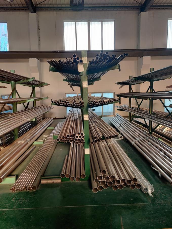 Anpassungsgröße CuNi 9010 C70600 Rohrverbindungen Kupfer-Nickellegionsstahl reine Kupferbar 0