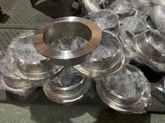 TOBO Kupfernickel 90/10 6' SCH40s MSS SP 43 CuNi Rohrstück Enden 2