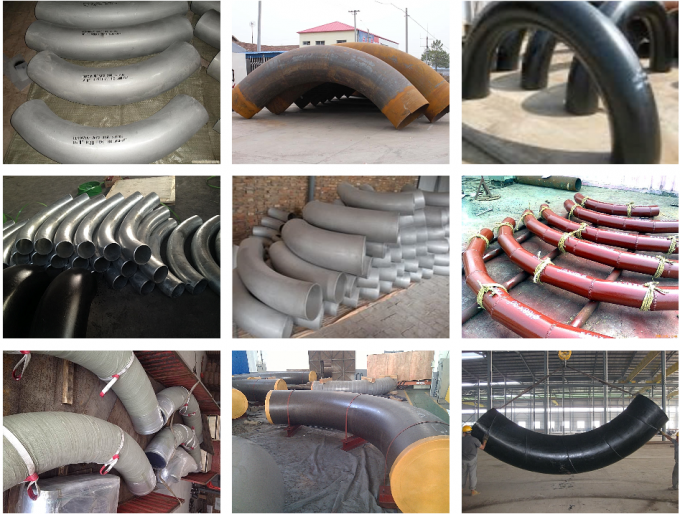 SCH40 2" Innenpoliertes Sanitärkopfer-Nickelrohr Anpassungsgrad Ellenbogen 4