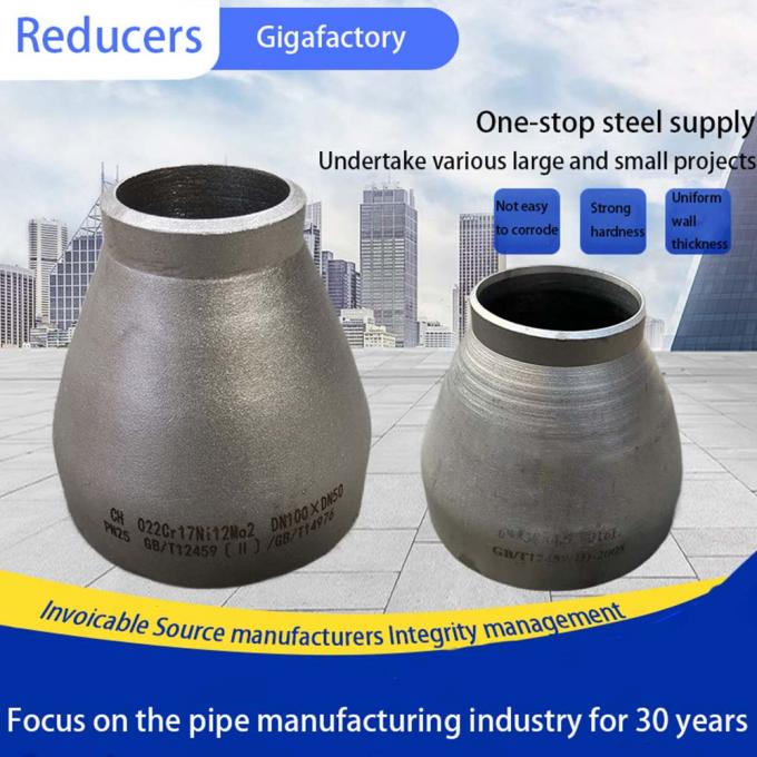 ASTM B16.9 Butt-Weld-Fitting Kupfer-Nickel-Rohr-Fitting-Reduktor MT23 6