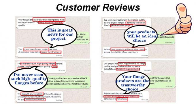 Metall China Fabrik Kupfer Nickel Proben Rohrverbindungen Flansche B16.5 Flansche 7