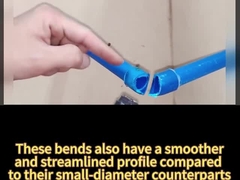 1/2“ Kupfer-Nickel-Ellbögen Cuni C71500 Sch80 Asme B16.9 45 Grad-Ellbogen-Fitting