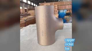 Kupfer-Nickel-T-Stücke – Hervorragende Korrosionsbeständigkeit für Marine-Abzweigverbindungen