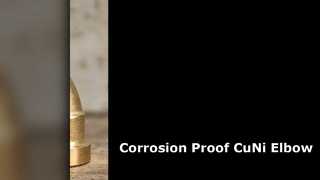 CuNi C70600 90-Grad-Winkel-Hochdruck-Meerwasseranschluss