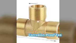 Kupfer-Nickel-T-Gewindeanschlüsse