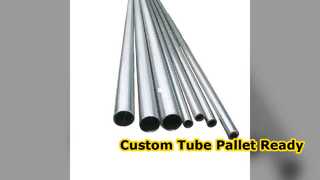 Palettenpackung mit eloxiertem Kupfer-Nickel-Rohr