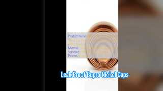 UNS C70600 Cupro Nickel 90 10 Kappe für auslaufsichere HVAC