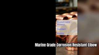 CuNi 90 10 Stumpfschweißbogen, Marinequalität, korrosionsbeständig