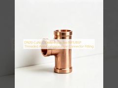 DN20 CuNi C70600 Gleiches T-Stück, korrosionsbeständiges Fitting