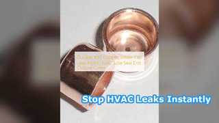 Langlebige K65-Kupfer-Lötkappe, auslaufsichere HVAC-Dichtung