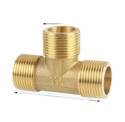 Threaded Connection Brass And Other Tees