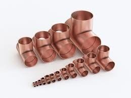 Marine Grade CuNi 90/10 Equal Tee, UNS C70600 Corrosion-Resistant Seawater Pipe Fitting, Buttweld