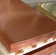 Bulk Supply 2mm Red Copper Sheet/Plate  Cold Rolled Pure Copper Sheet with Custom Size