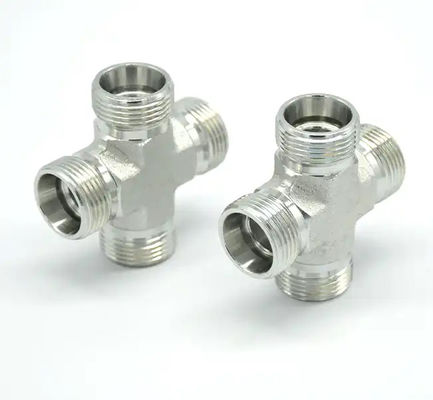 1/4 Inch Stainless Steel Double Compression Socket Weld Cross Class 2000/3000