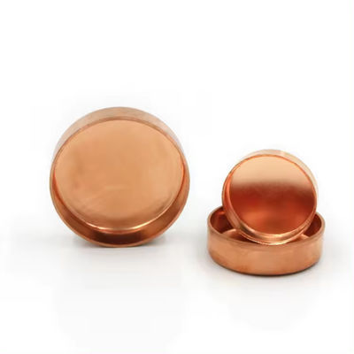 Customized Thread Copper Pipe End Caps Brass Plumbing Pipe Fitting  ANSI B16.5 90/10 70/30