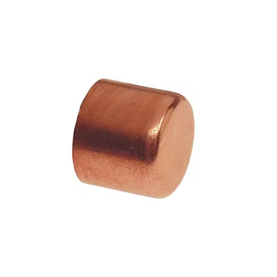 Copper Forged Threaded End Cap 15 Inch SCH10 Sand Polishing Pipe Fitting