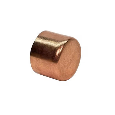C70600 Copper Nickel Cap Solder End Leak-Proof Marine Grade Pipe Fitting Corrosion Resistant