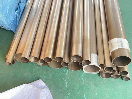 Customized Length Copper Nickel Pipe with Good Formability and Machinability CuNi Tube