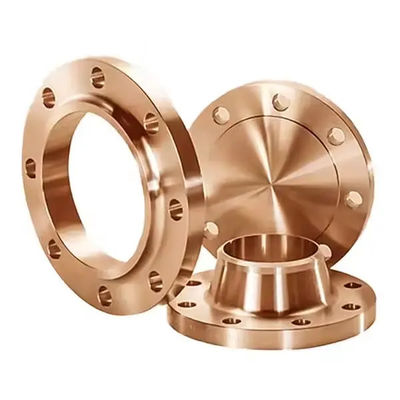 ASME B16.9 Welding Flanged Copper Nickel Flange with Zinc Plated Surface