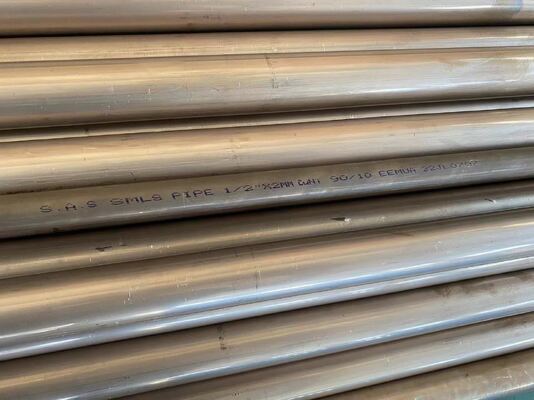 C70600 Copper Nickel Seamless Tube Heat Treatable Anti-Corrosion Piping for Marine