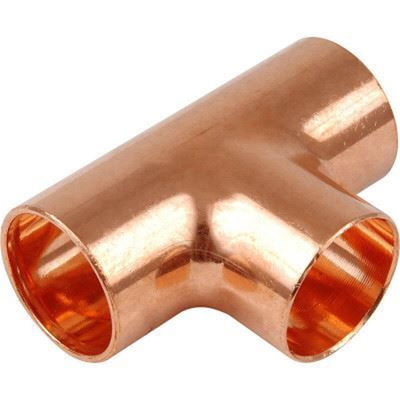 CuNi 70/30 Kupfer-Nickel-gleiches T-Stück ASME B16.9 1/2"-24" für den Schiffbau
