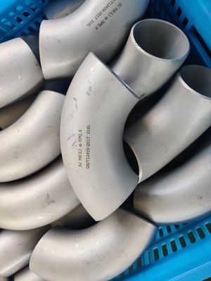 Kissen UNS C71500 SMLS DN100 CuNi 9010 zweigen 2.5mm Kolben-Schweißens-Installationen ab