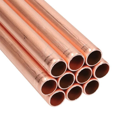 Customized Length Copper Nickel Tubing ASTM B466 Standard Seamless Pipes Ideal for Marine Heat Exchanger and Industrial