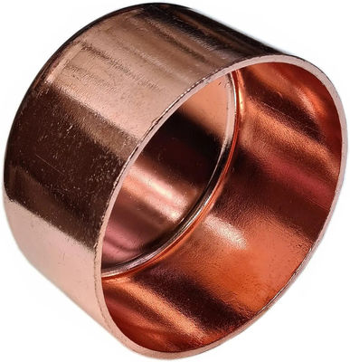 C70600 Copper Nickel Cap Solder End Leak-Proof Marine Grade Pipe Fitting Corrosion Resistant