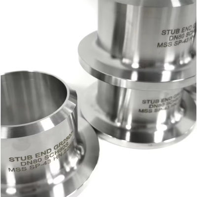 ASTM A403 Butt Weld Stub End Fitting Sch5S-Sch160 Stainless Steel Pipe Cap