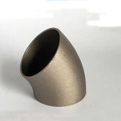 Metall mit langem Radius Ellenbogen Nickellegierung ASME B16.9 Spezialstahlrohrbefestigung