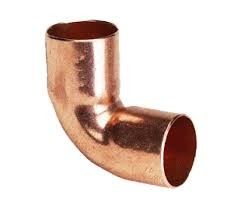 45/90 Degree Copper Press Elbow 1/2", Copper Nickel Brass NPT Fittings, PEX Pipe Compatible