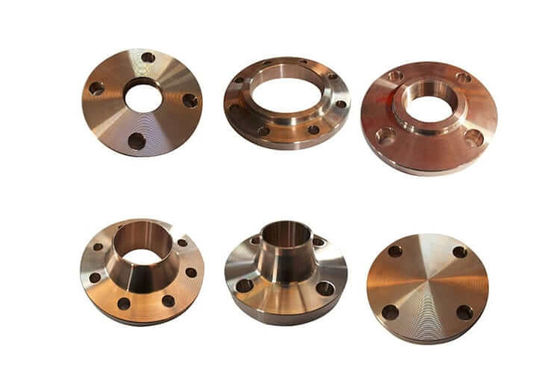 ASME B16.5 C71500 Copper Nickel Forged WNRF Flange Class 1500 Marine Pipe Fitting