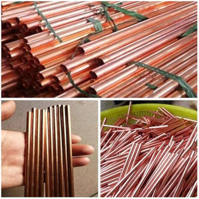 Produktion von Kupfer-Nickel-Rohren für die Kühlung C30600 90/10 70/30 mit individueller Größe