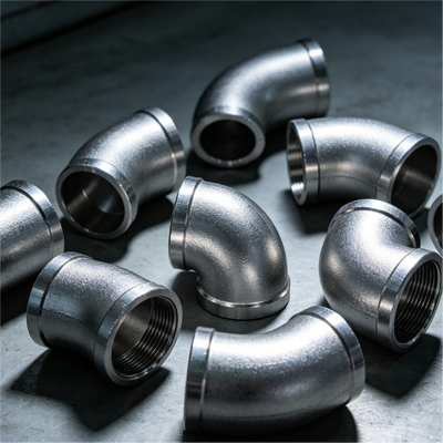 Seamless 90° Corrosion Resistant Copper Nickel Elbow C70600 Butt Weld CuNi 90/10 Elbow Fitting