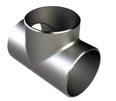 Threaded DN20 Copper Nickel Equal Tee with Customizable Logo for Industrial Piping Systems