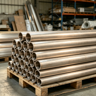 Factory Direct Seamless CuNi 70/30 Nickel Copper Pipe ASME SB466 Class 150 for Marine Engineering