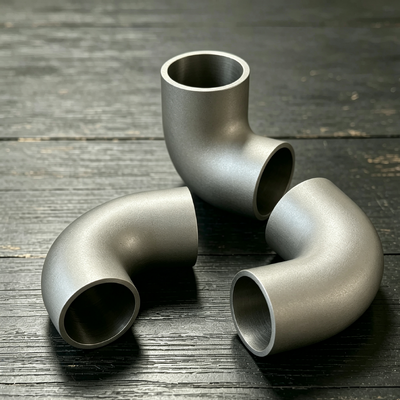 C70600 Kupfernickel nahtlose 90° Ellenbogen ASME B16.9 BW Korrosionsbeständige Befestigung