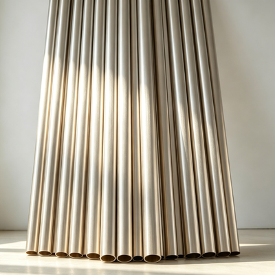 Marine Grade Anti-Corrosion Copper Nickel Tube and CuNi Tubing with Custom Length for Heat Exchangers