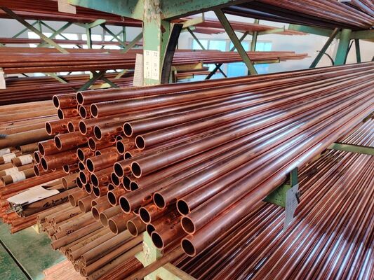 Seamless Copper Nickel Pipe and CuNi Tube with Customized Length and Size for Water Systems